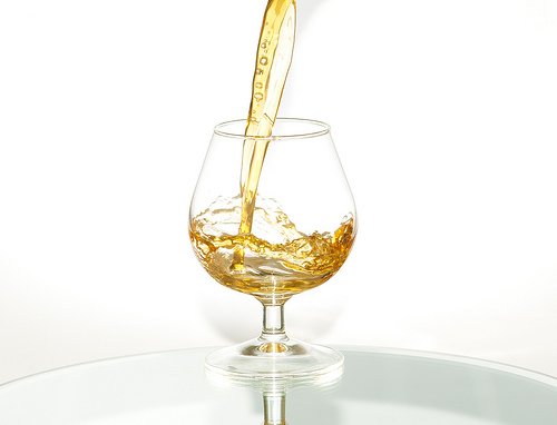 Pouring Brandy