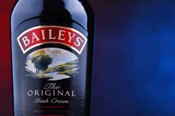 Bottle of Baileys Irish Cream