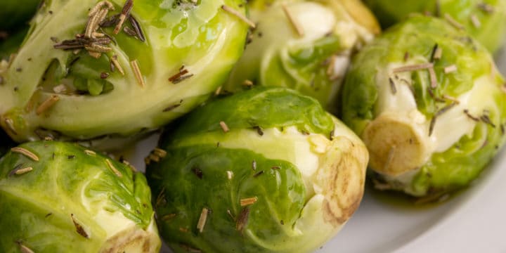 Brussels sprouts with spices
