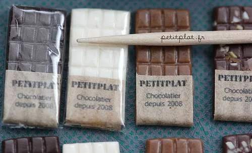 Few bars of chocolate