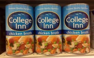 College Inn Chicken Broth in a Can