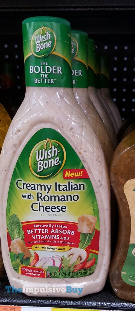 Creamy italian with Romano cheese