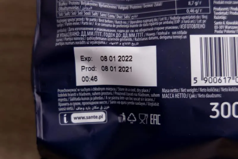 Granola best by date