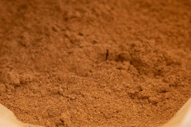 Ground cinnamon