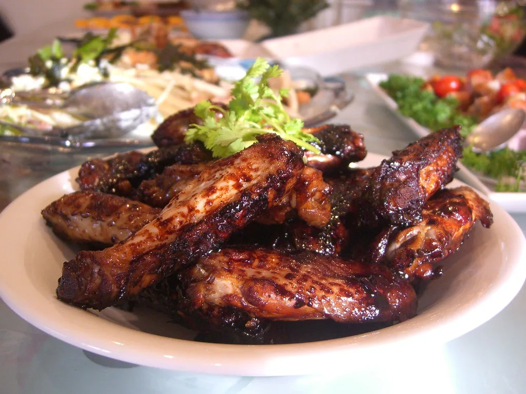 Hoisin sauce chicken wings