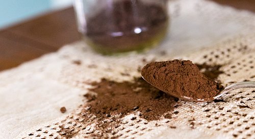 A Spoonful of Cocoa Powder