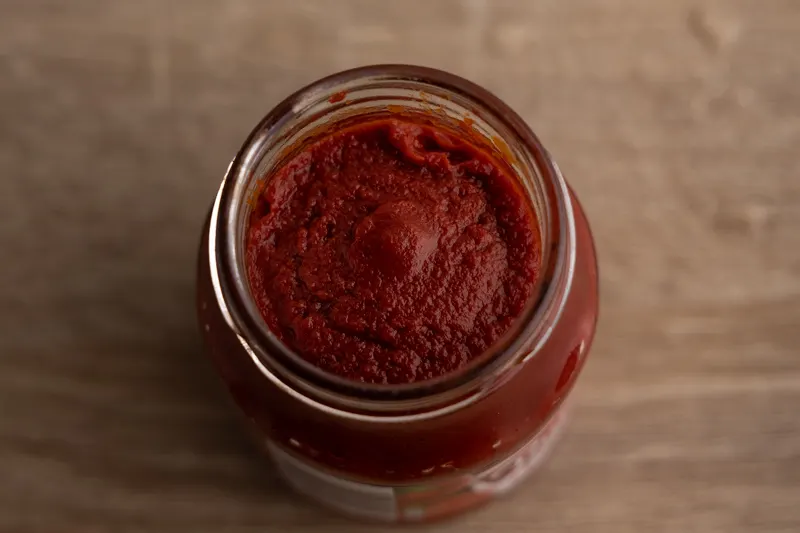 Just opened tomato paste