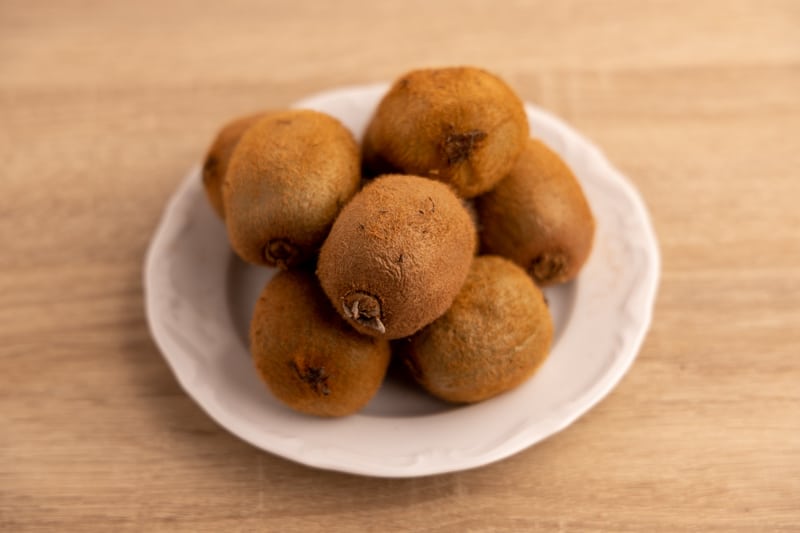 Kiwis on a plate