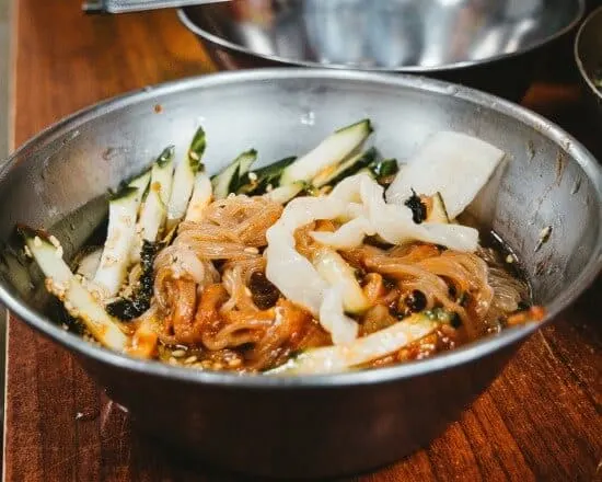 Korean pasta bowl