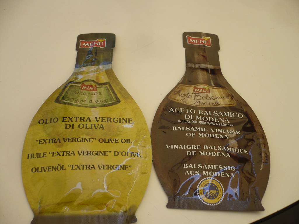 Olive oil and balsamic vinegar