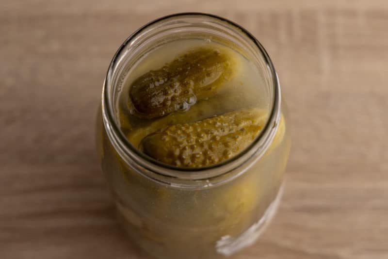 Open pickles jar