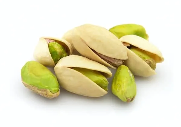 Heap of pistachios