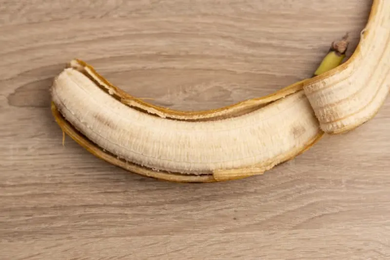 Refrigerated banana's flesh