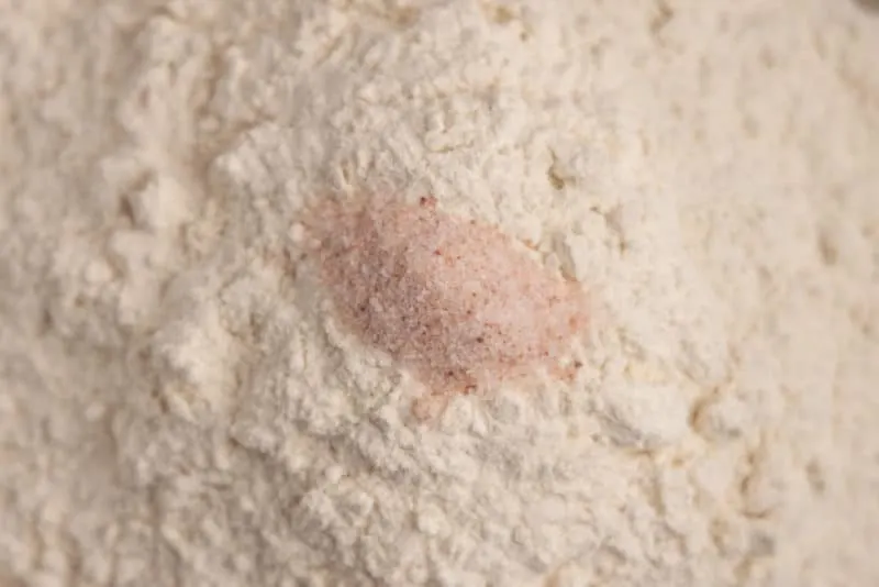 Salt and flour