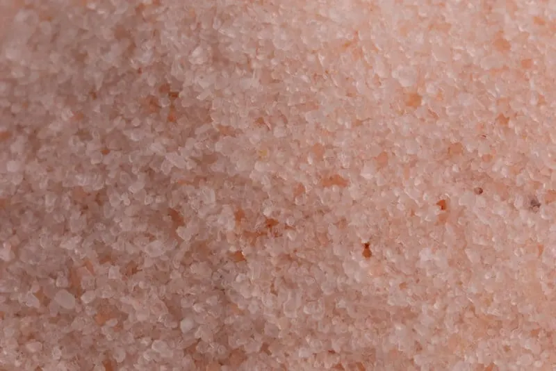 Salt closeup