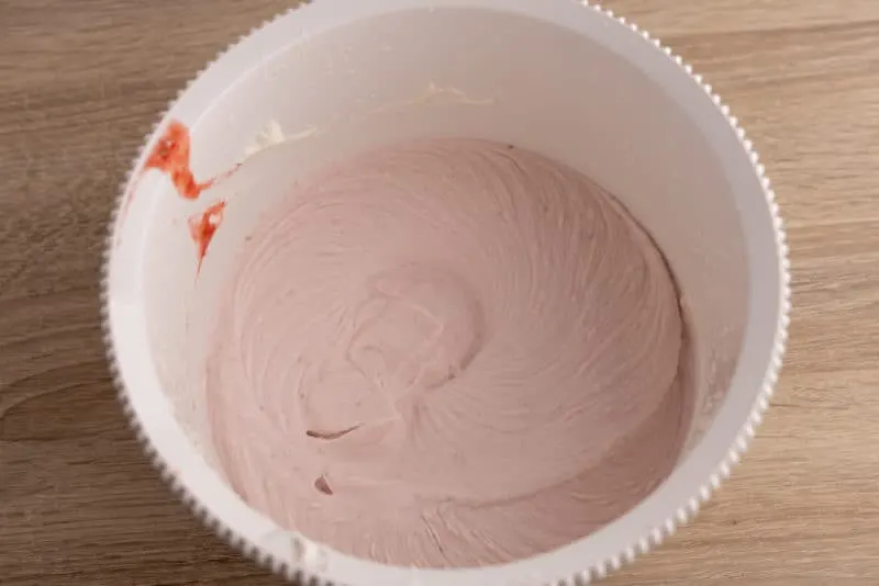 Strawberry whipped cream
