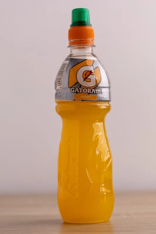 Whole bottle of Gatorade