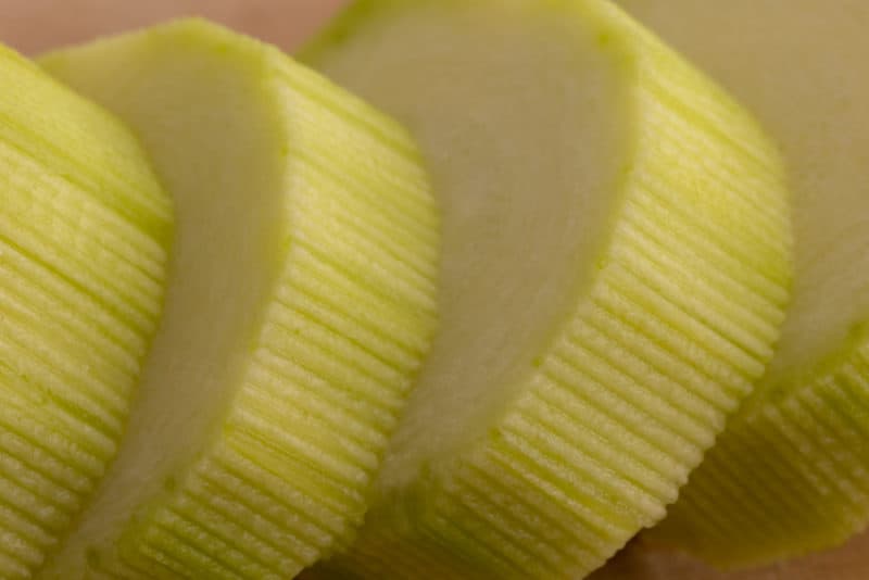 Zucchini slices