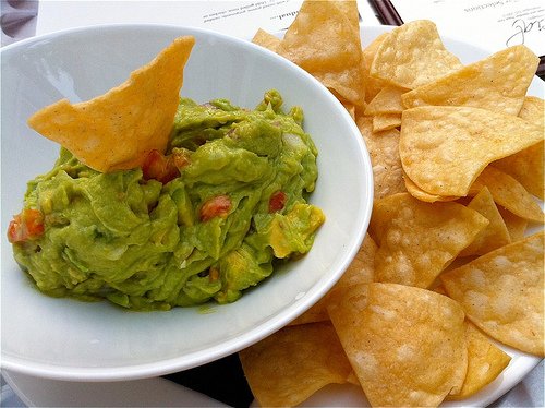 Guacamole and Tortilla Chips