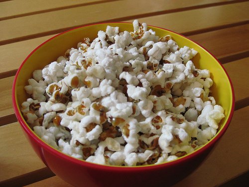 Bowl of popcorn