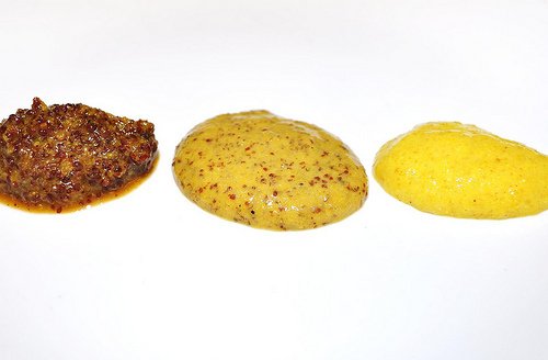 various types of mustards